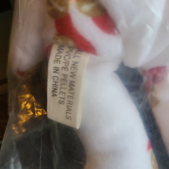 Jingle Bell Beanie Bear Baby - Picture 6 of 6